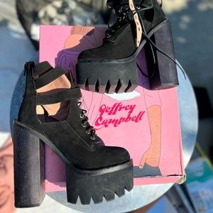 Brand new still in box Jeffrey Campbell platform heels for sale!